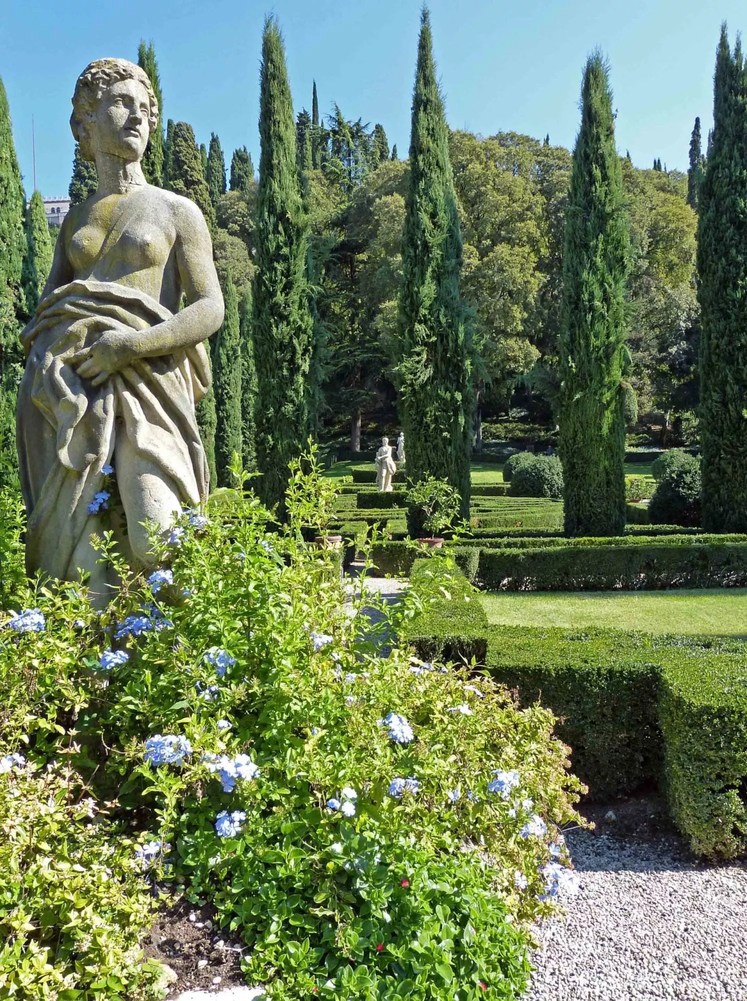 berühmte gärten verona italien