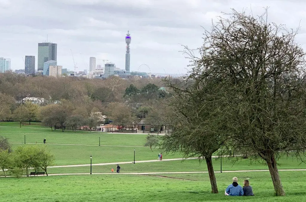 london view primrose hill